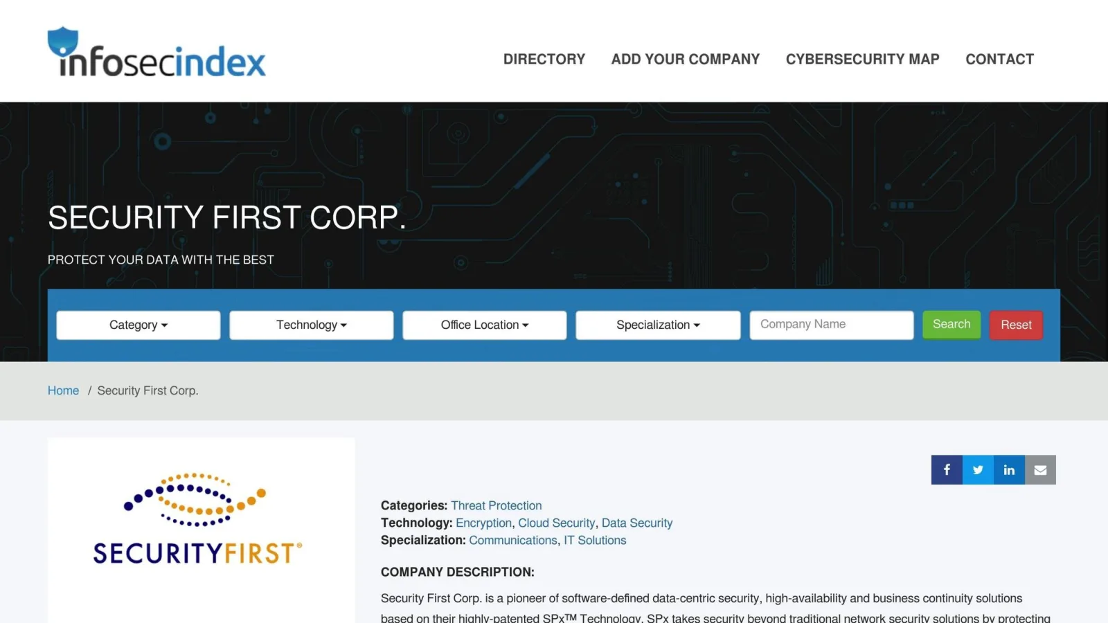 SecurityFirstCorp.com